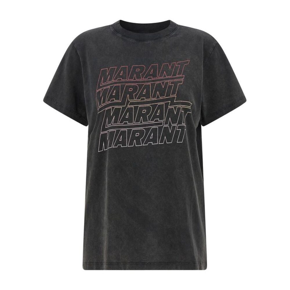 Marant Etoile Gray Cotton Women's T-Shirt
